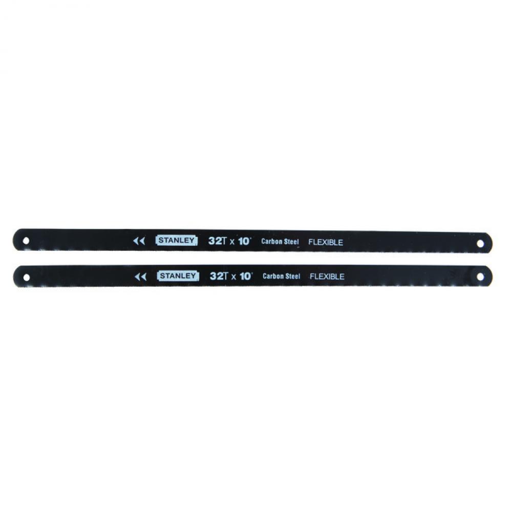 CRBN STL 10&#34; HACKSAW BLADE 32 TPI  2PK