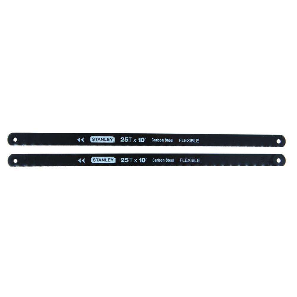 CRBN STL 10&#34; HACKSAW BLADE 24 TPI  2PK