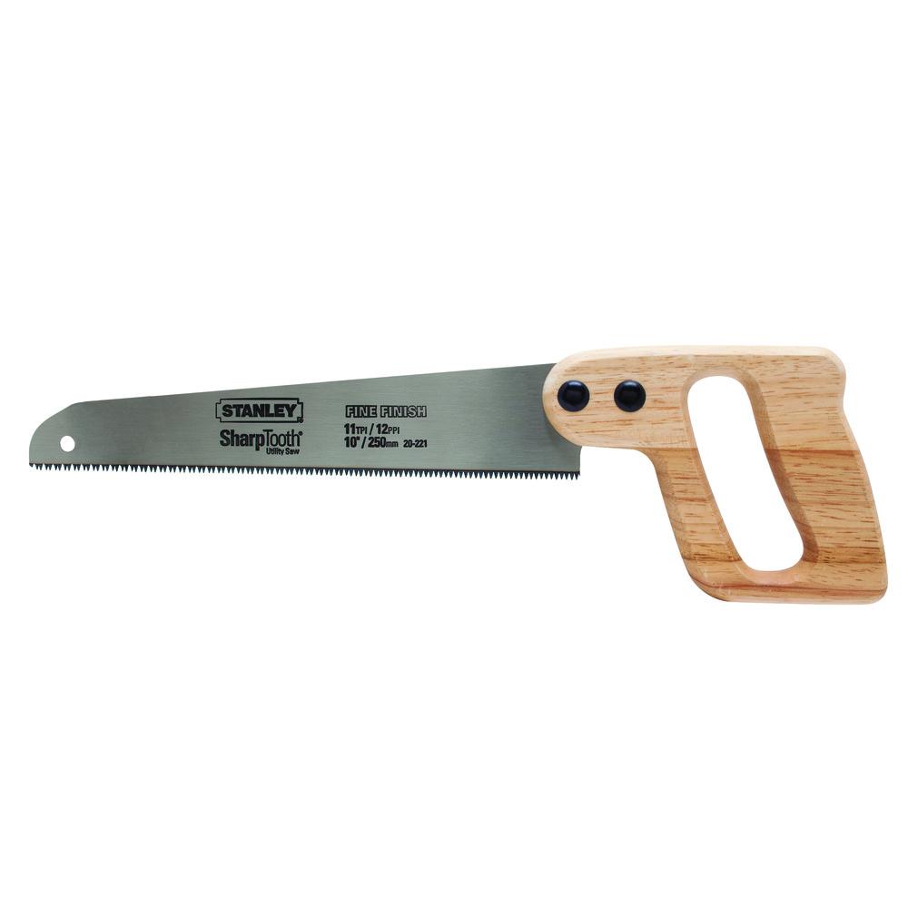 STANLEY COMPACT FINE FINISH SAW 10&#34;