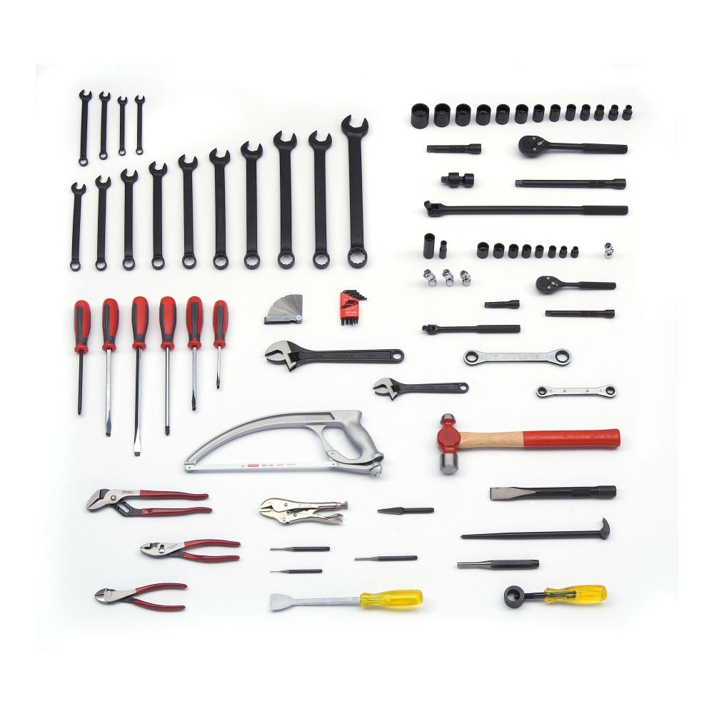 89PC RAILROAD MACHINIST&#39;S SET