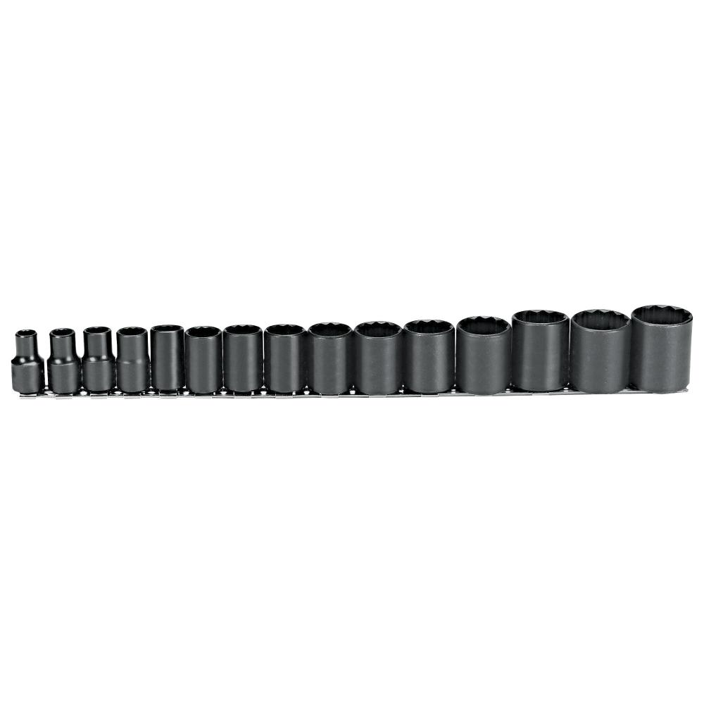 SET SKT 1/2 DR 15 PC BLAC