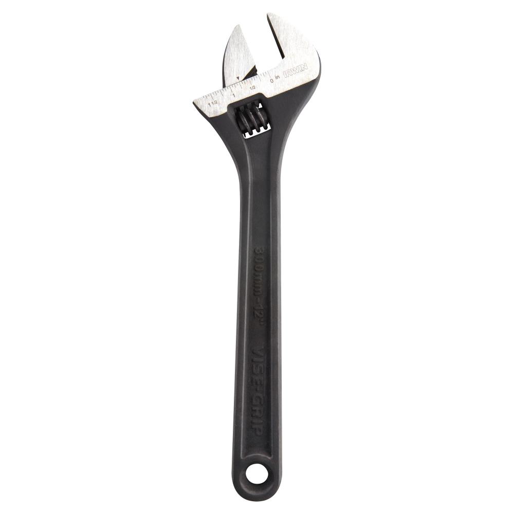 12&#34; ADJ WRENCH - STEEL HANDLE