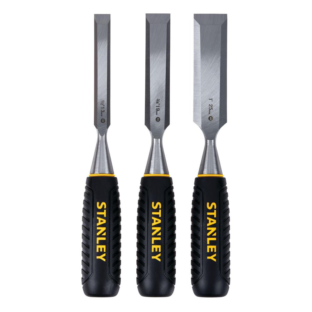 STANLEY 3PC WOOD CHISEL SET