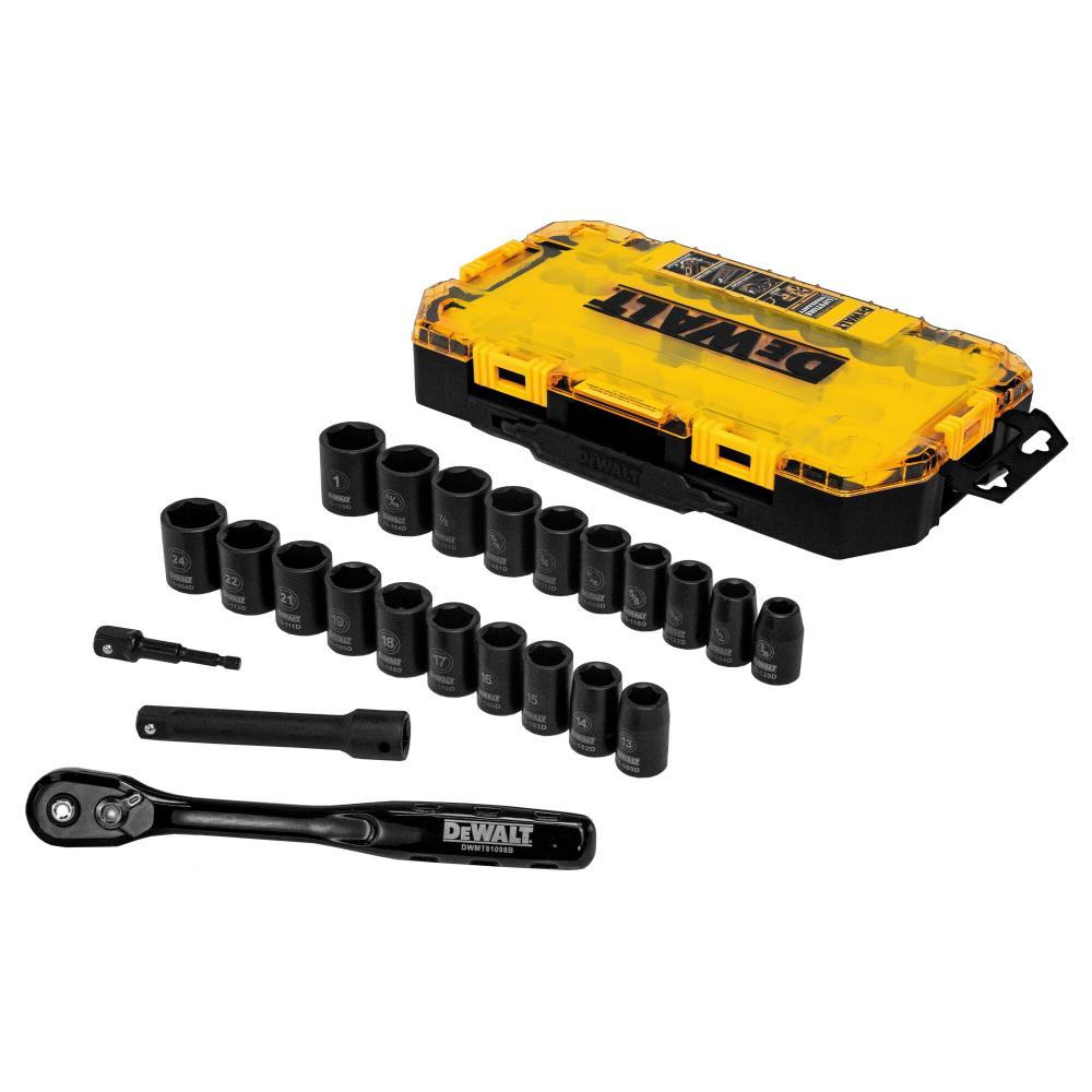 TOUGH BOX 23PC 1/2 DR IMPACT SOCKET SET