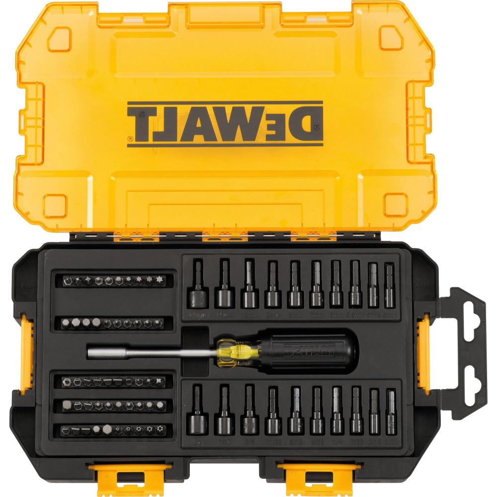TOUGH BOX 1/4IN MULTI-BIT AND NUT DR SET