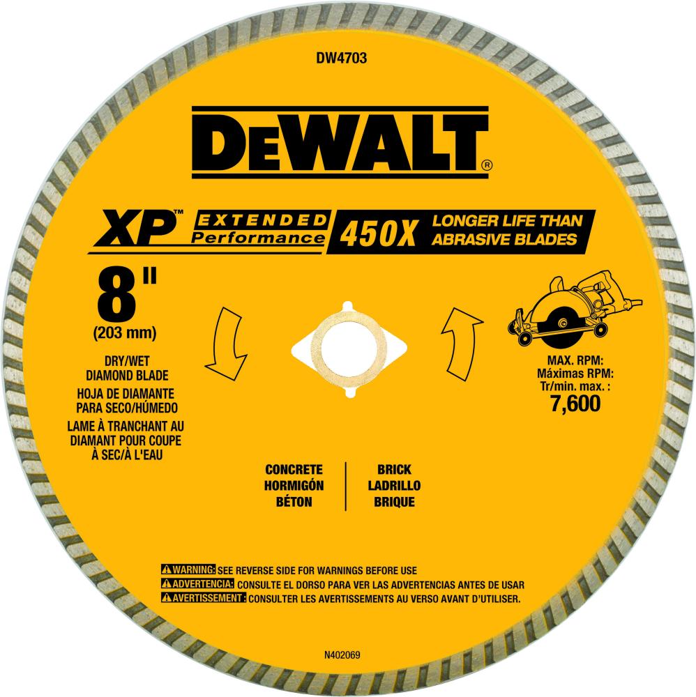 8 In. XP Turbo Diamond Blade