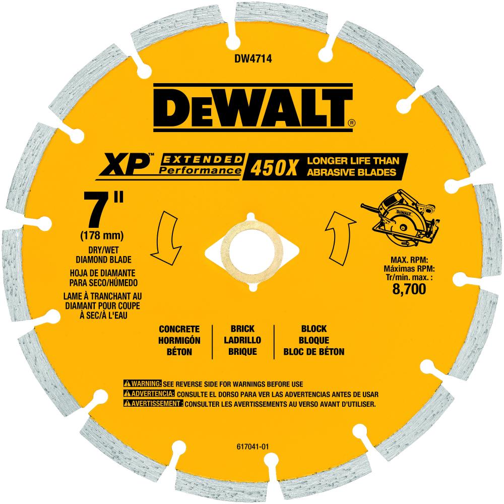 7-in Segmented Diamond Blade