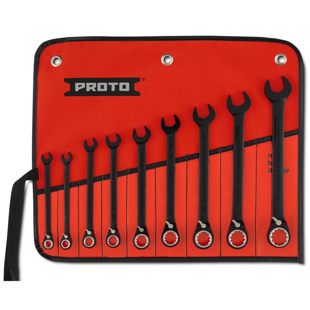 COMBO WRNCHSET Reverse RATCH Spline 9PC