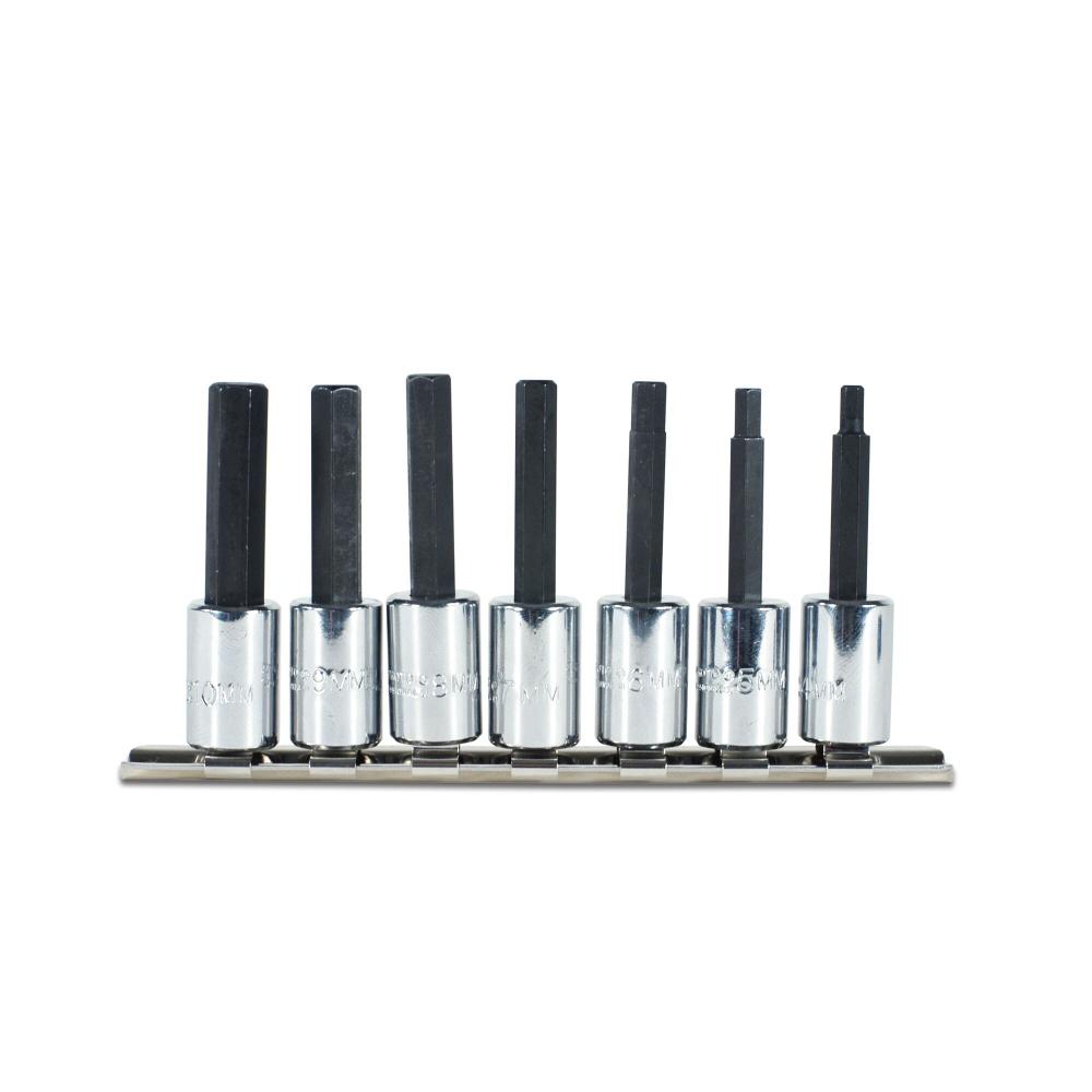 Hex Bit Set,PROTO,Metric,7 Pieces,3/8 IN