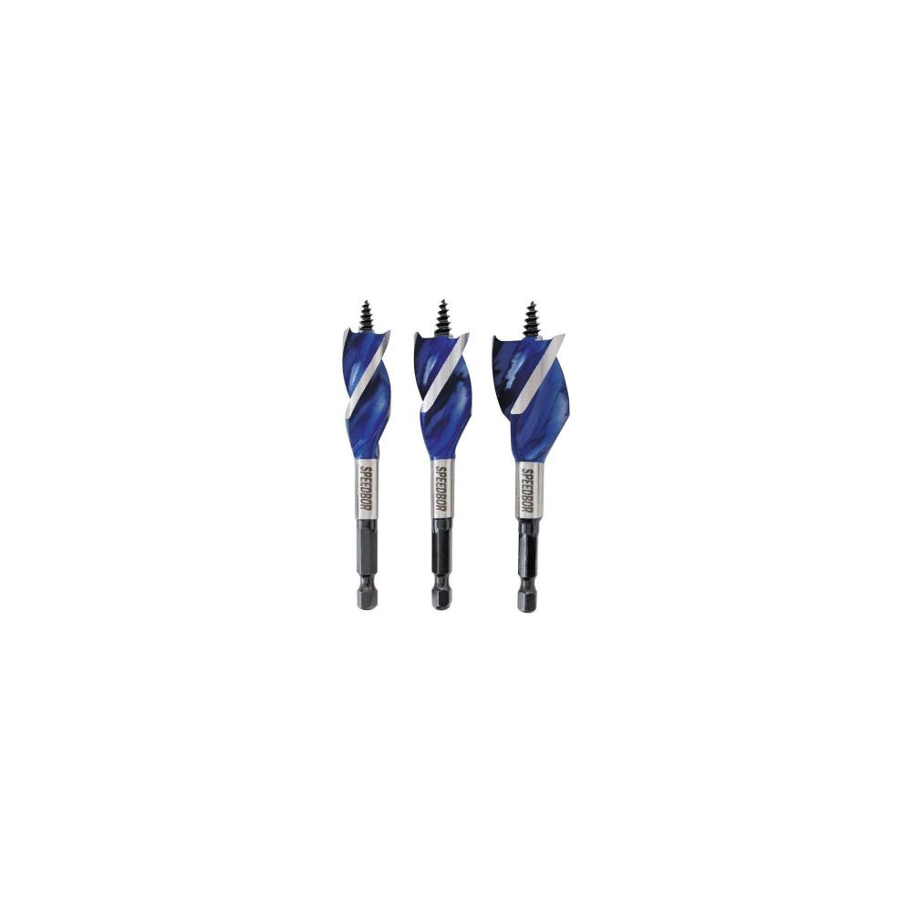 SPEEDBOR MAX 4&#34; OAL 3PC CLAM SET