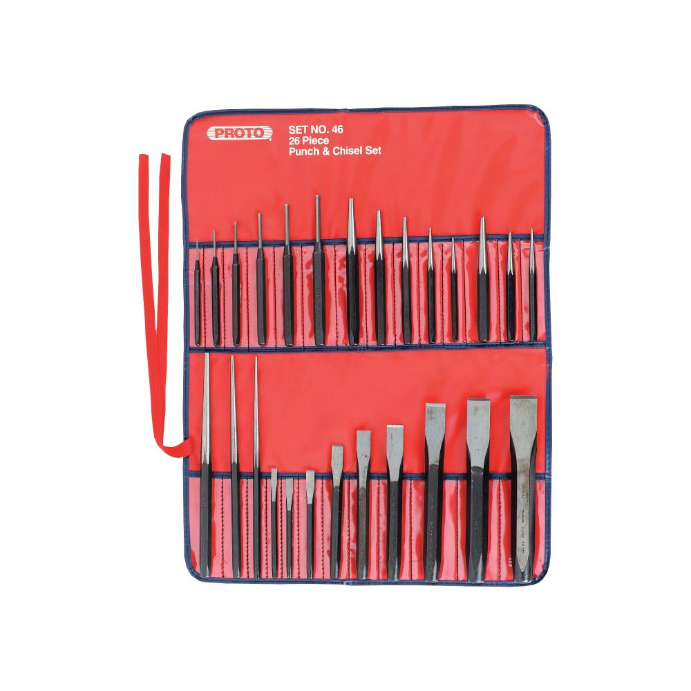 Punch - Chisel Set WT: 8.91 LB 26 Pieces