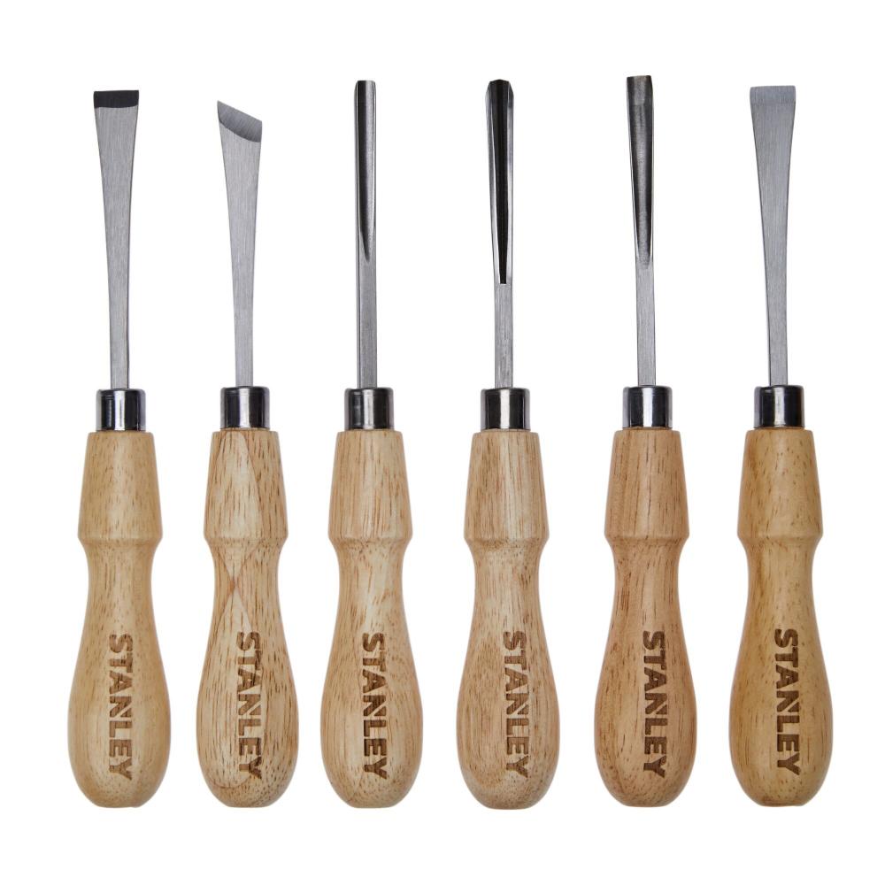 6PC. WOOD CARVING SET