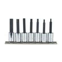 Stanley Black & Decker J4900-7C - Hex Bit Set  7 Pieces 3/8 IN WT: 0.88 LB