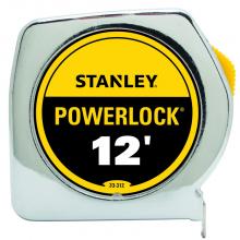 Stanley Black & Decker 33-312 - ST TAPE CC 12FT 3/4IN POWERLOCK