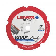 Stanley Black & Decker 1972919 - LENOX DIAM CUTOFF WHEEL DG 4" X 3/8"