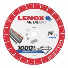 Stanley Black & Decker 1972932 - LENOX DIAM CUTOFF WHEEL GS 14" X 1"