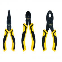 Stanley Black & Decker 84-056 - STANLEY BI-MATERIAL PLIER SET - 3 PIECE