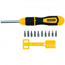 Stanley Black & Decker 68-010 - MULTI-BIT RATCHETING SCREWDRIVER 10 BITS