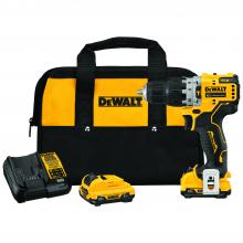 Stanley Black & Decker DCD706F2 - 12V MAX XR HAMMER DRILL KIT