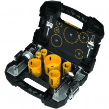Stanley Black & Decker D180001 - 9 pc. Plumber's Hole Saw Kit