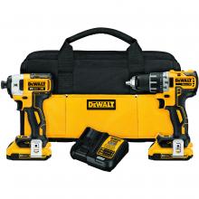 Stanley Black & Decker DCK283D2 - 20 V MAX XR Drill/Driver & Impact Driver