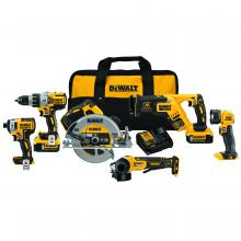 Stanley Black & Decker DCK695P2 - 20 V MAX XR Li-ion 6 Tool Combo Kit