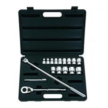 Stanley Black & Decker 85-425 - 17 PC SOCKET SET 1/2" DRIVE 12 PT SAE