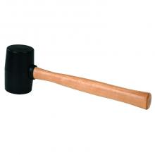 Stanley Black & Decker 57-522 - HICKORY HANDLE RUBBER MALLET  18 OZ