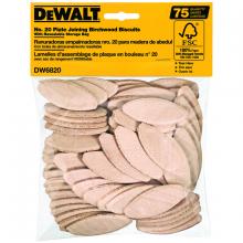 Stanley Black & Decker DW6820 - NUMBER 20 SIZE JO""G BISCUITS 75 COUNT