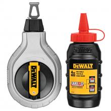 Stanley Black & Decker DWHT47408 - DEWALT 6 1 CHALK REAL 100FT W/RED