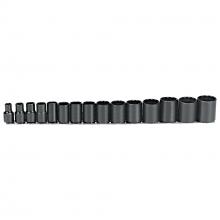 Stanley Black & Decker J54302 - SET SKT 1/2 DR 15 PC BLAC