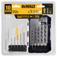 Stanley Black & Decker DWAH1110 - DW 10PC B&G HEX SHANK SET