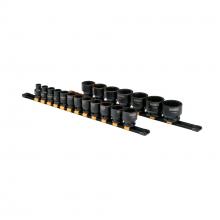 Stanley Black & Decker DWMT19240 - DWMT 19PC SAE 1/2"DR IM SKT SET