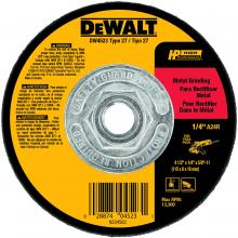 Stanley Black & Decker DW4523 - HP-MTL Grinding Wheel 4-1/2in x 1/4in