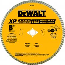 Stanley Black & Decker DW4703 - 8 In. XP Turbo Diamond Blade