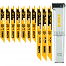 Stanley Black & Decker DWABK410SETCS - BREAKAWAY Recip 10 pc. Set W/Case