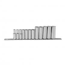 Stanley Black & Decker J52205 - Socket SetTRQPLS MET Deep 12PC 3/8in 6PT