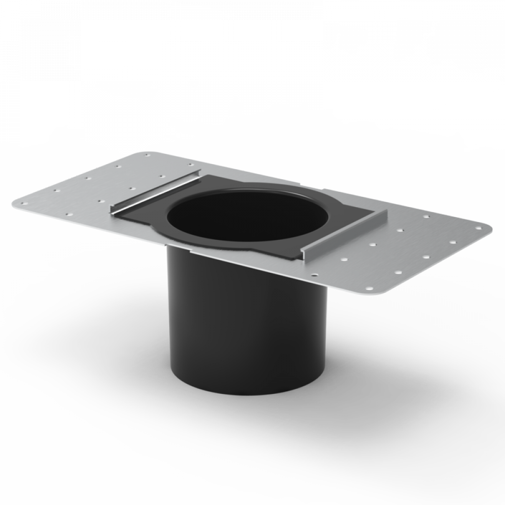 3&#34; Trade Size Cast-In Deck Adapter Kit